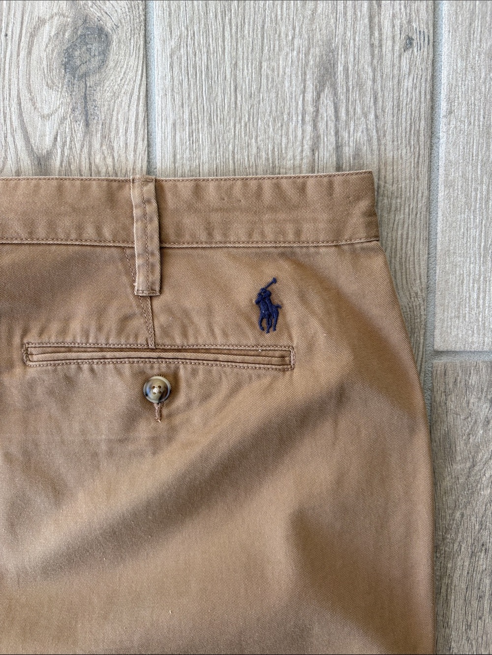 Polo Ralph Lauren Men's Relaxed Fit Twill Chino Shorts Color Ghurka Size 38. - Picture 6 of 6